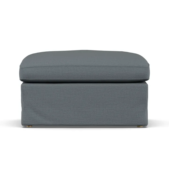 Poggiapiedi Linnevik - Same Blue 6678-rovere oliato bianco, con gonna - 1898