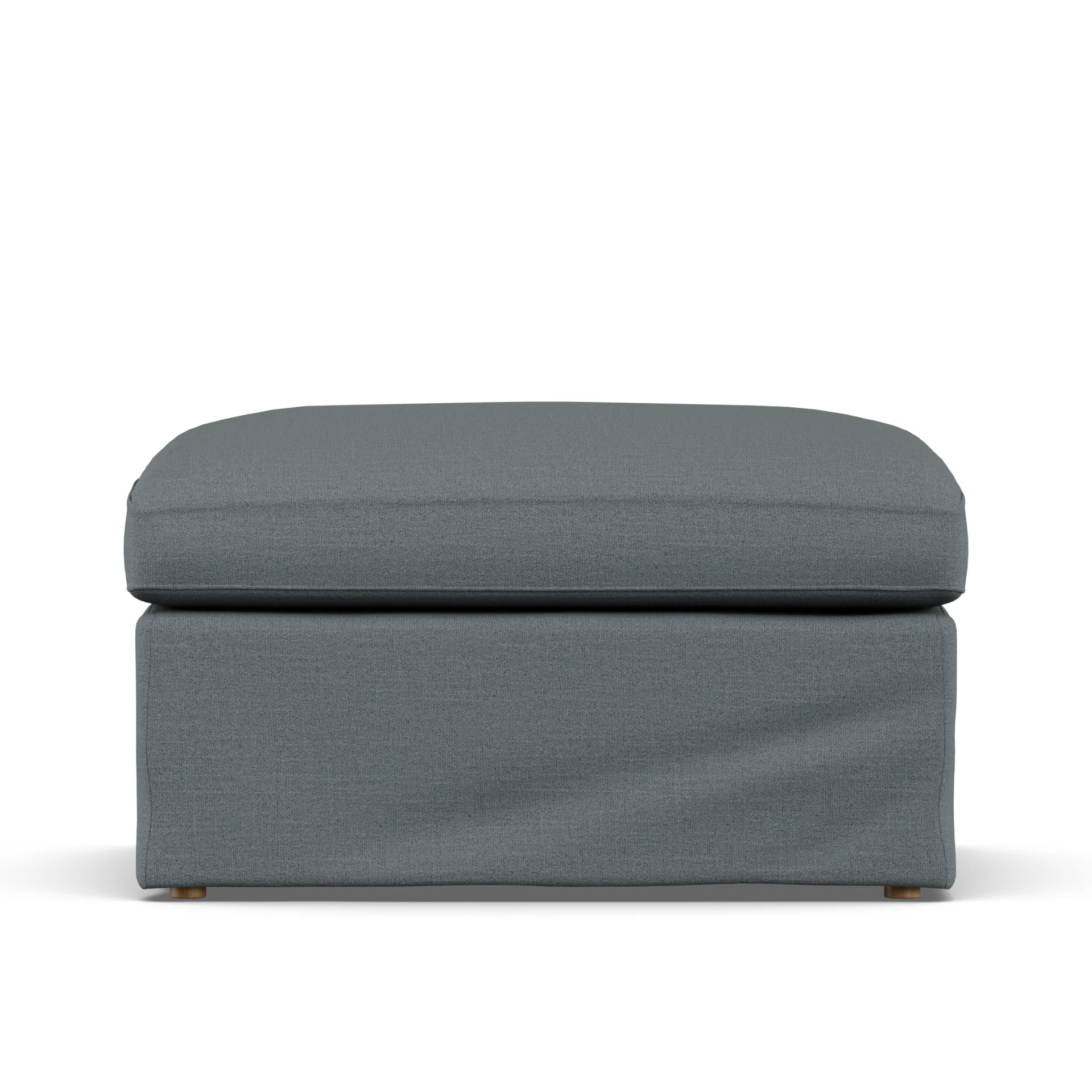 Poggiapiedi Linnevik, Same Blue 6678-rovere oliato bianco, con gonna 1898