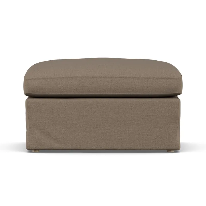 Poggiapiedi Linnevik - Same Mole 6674-rovere oliato bianco, con gonna - 1898