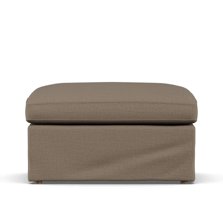 Poggiapiedi Linnevik - Same Mole 6674-rovere oliato bianco, con gonna - 1898