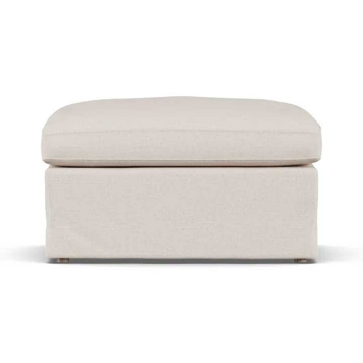 Poggiapiedi Linnevik - Same Off White 6671-rovere oliato bianco, con gonna - 1898