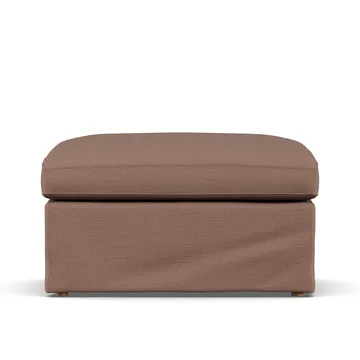 Poggiapiedi Linnevik - Same Rust 6675-rovere oliato bianco, con gonna - 1898