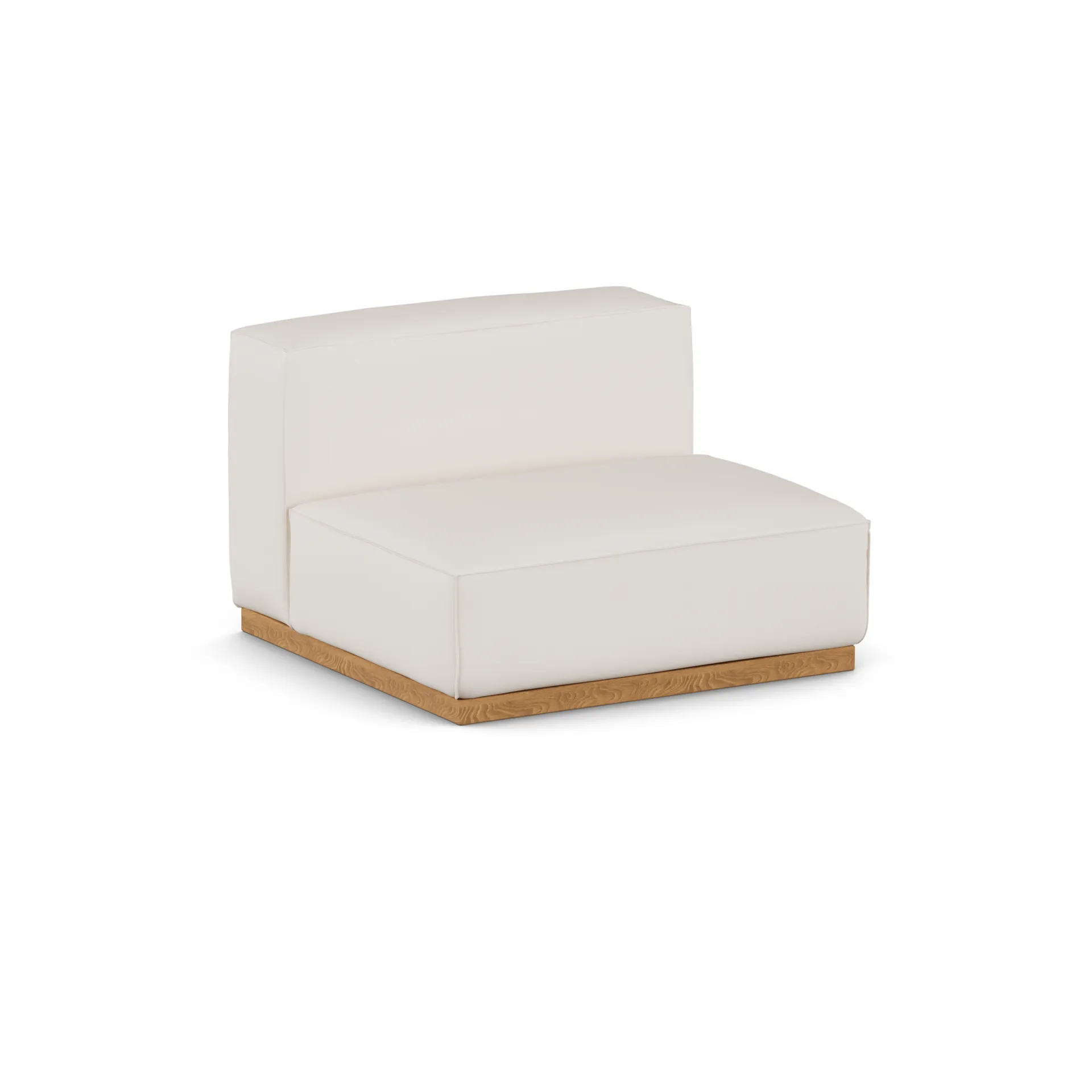 Poltrona Bergsdal 1,5 posti, Caleido beige 9600-Frassino tinto rovere, 1,5 sedute 1898