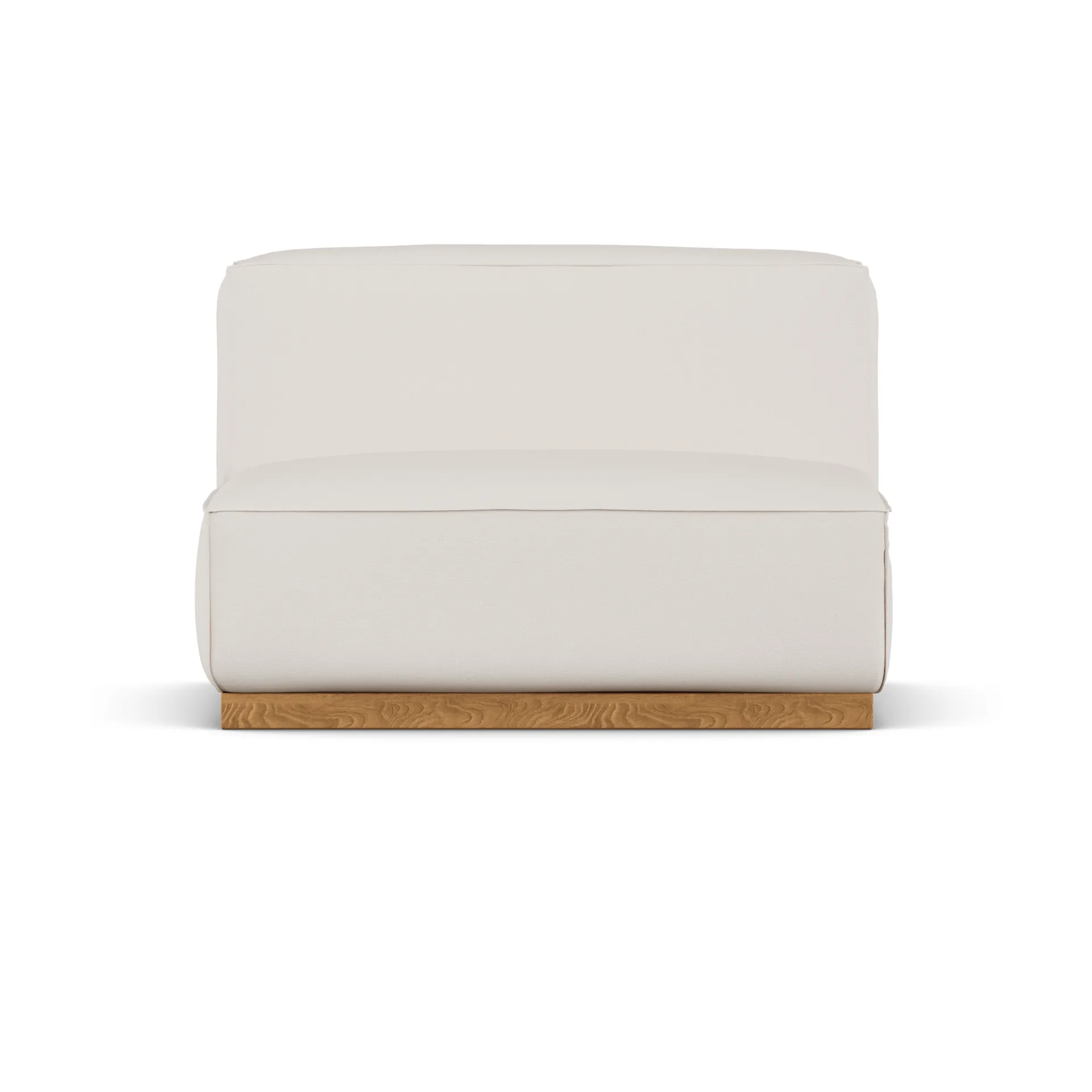 Poltrona Bergsdal 1,5 posti, Caleido beige 9600-Frassino tinto rovere, 1,5 sedute 1898