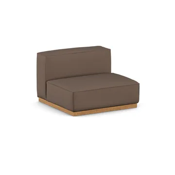 Poltrona Bergsdal 1,5 posti - Jump brown 1955-Frassino tinto rovere, 1,5 sedute - 1898