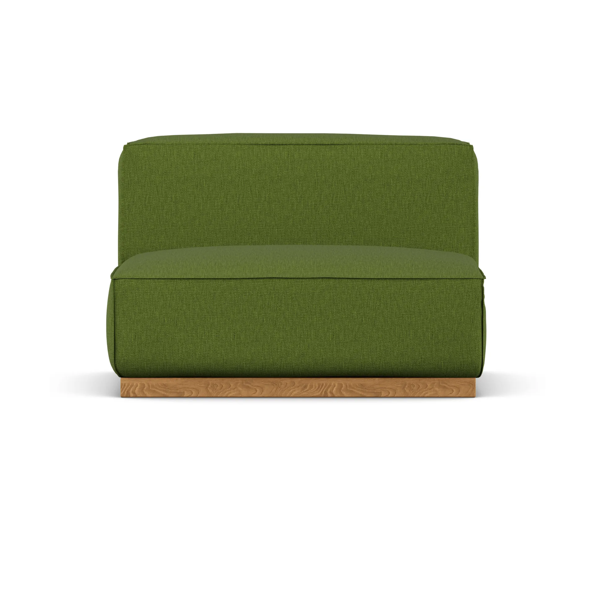 Poltrona Bergsdal 1,5 posti, Luisa green 3975-Frassino tinto rovere, 1,5 sedute 1898