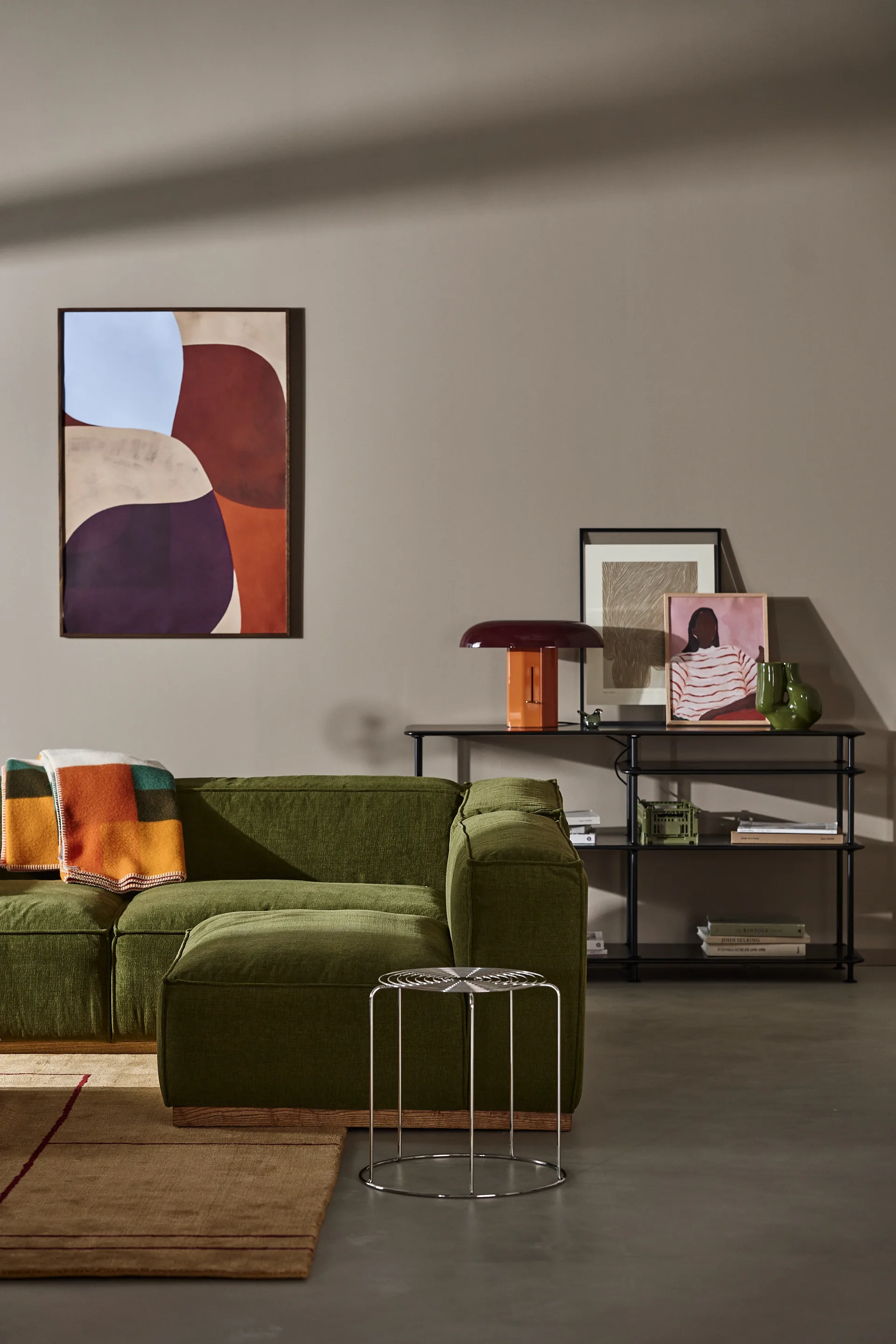 Poltrona Bergsdal 1,5 posti, Luisa green 3975-Frassino tinto rovere, 1,5 sedute 1898