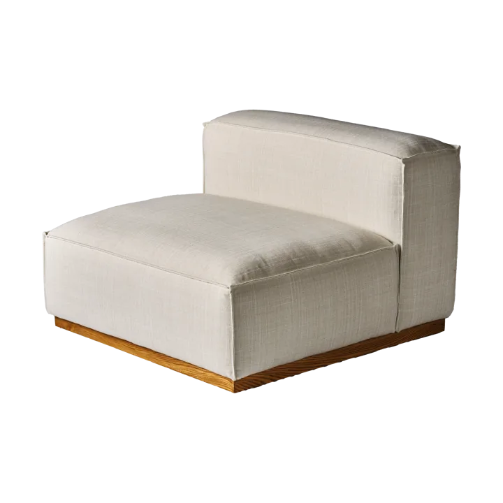 Poltrona Bergsdal 1,5 posti - Oslo nature 1540-Frassino tinto rovere, 1,5 sedute - 1898