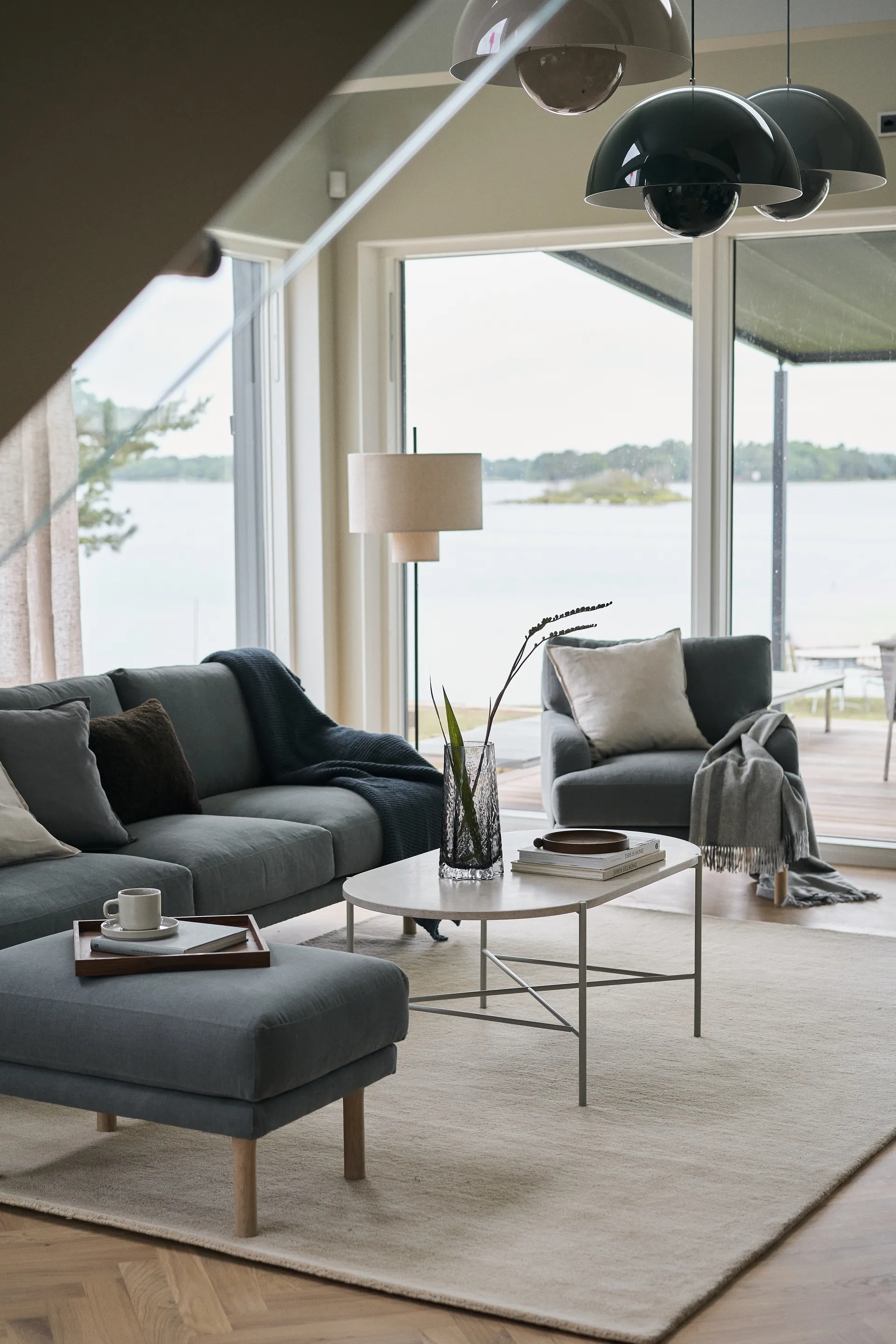 Poltrona Lidnäs, Caleido grey 1240 1898