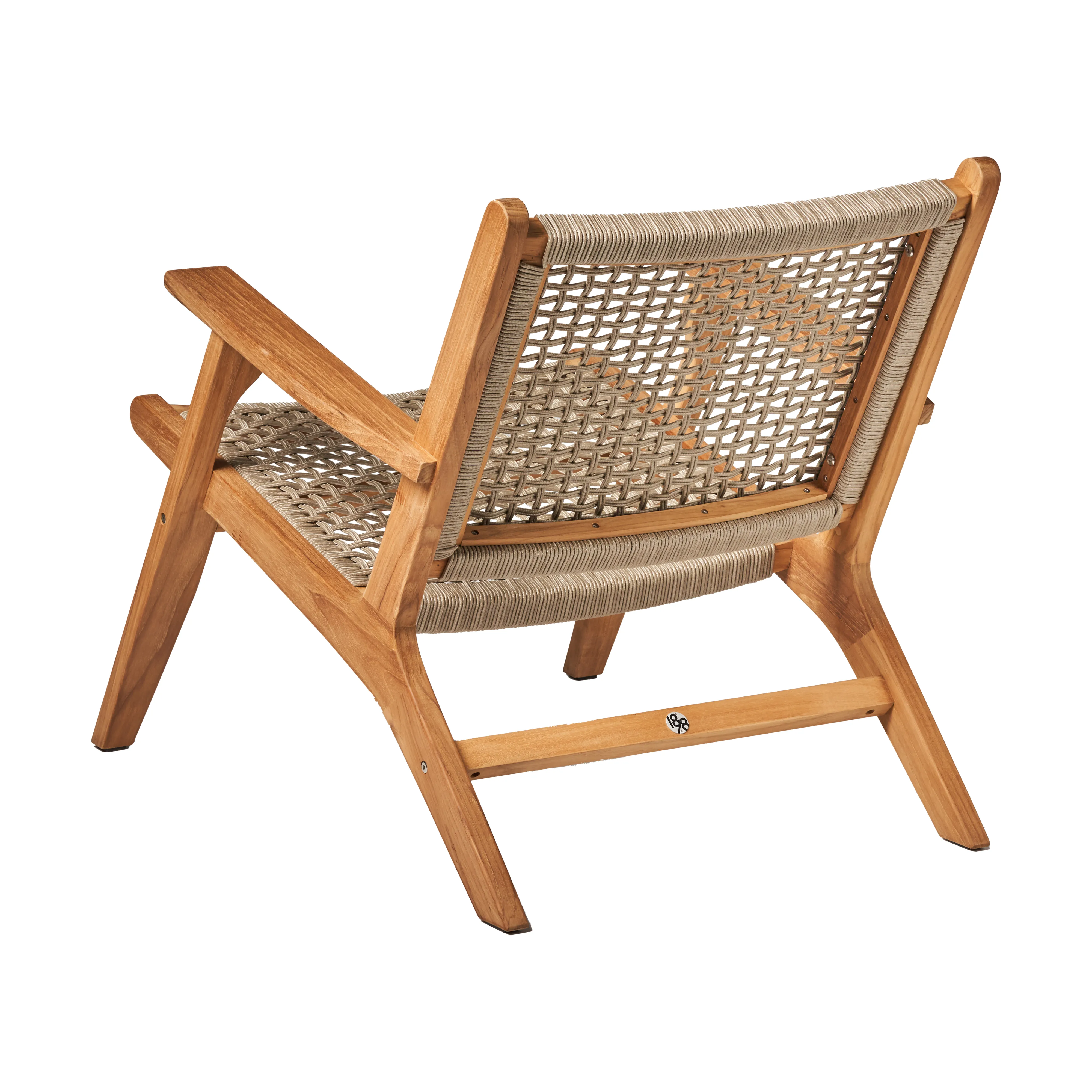 Balkene Home 63635 Vega Natural Stain Outdoor Chair Acacia Wood Con