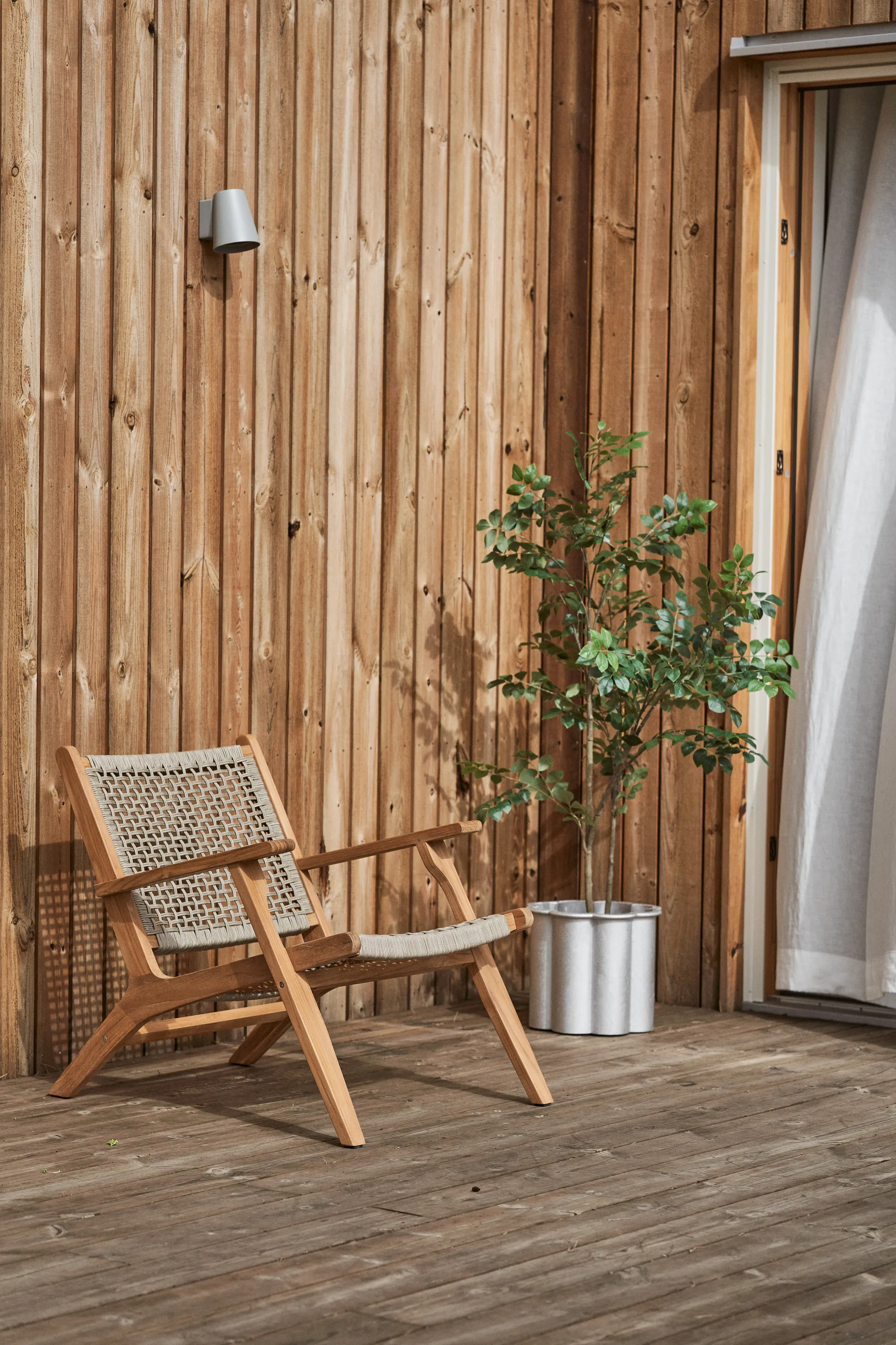 Poltrona lounge Sandvik, Teak 1898