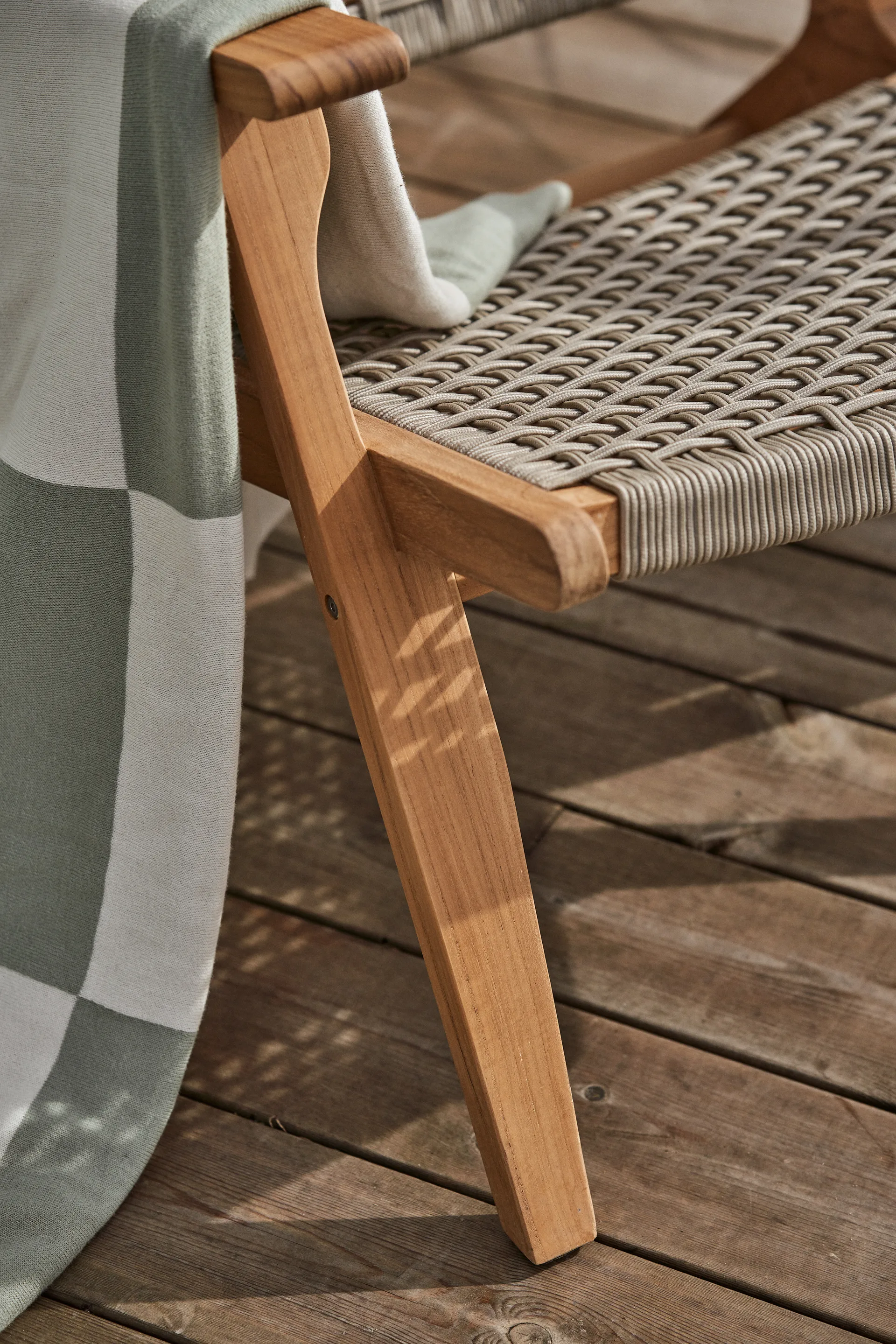 Poltrona lounge Sandvik, Teak 1898