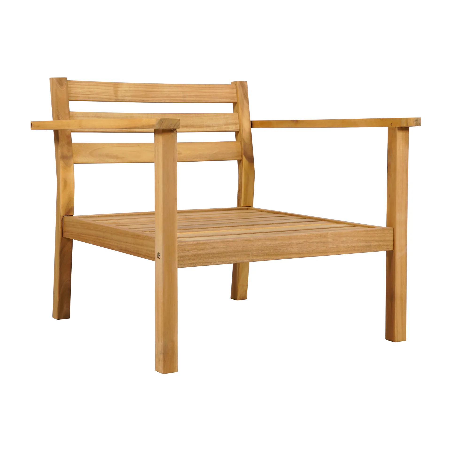 Poltrona lounge Stockaryd in teak/grigio scuro,  1898
