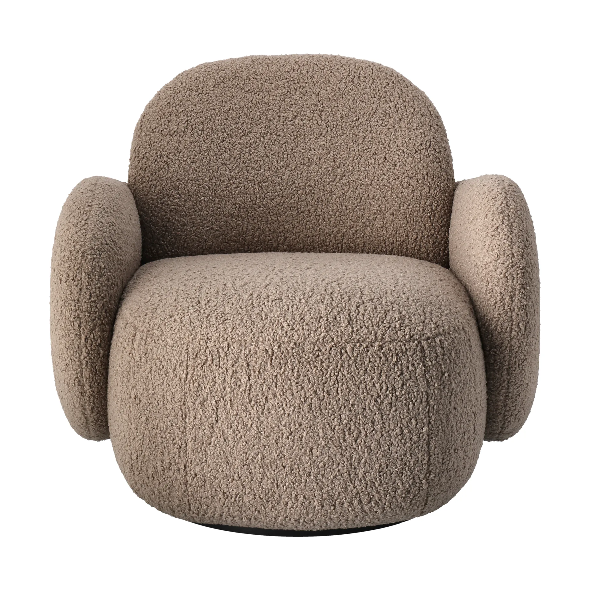 Poltrona Mo girevole, Glore brown 1898