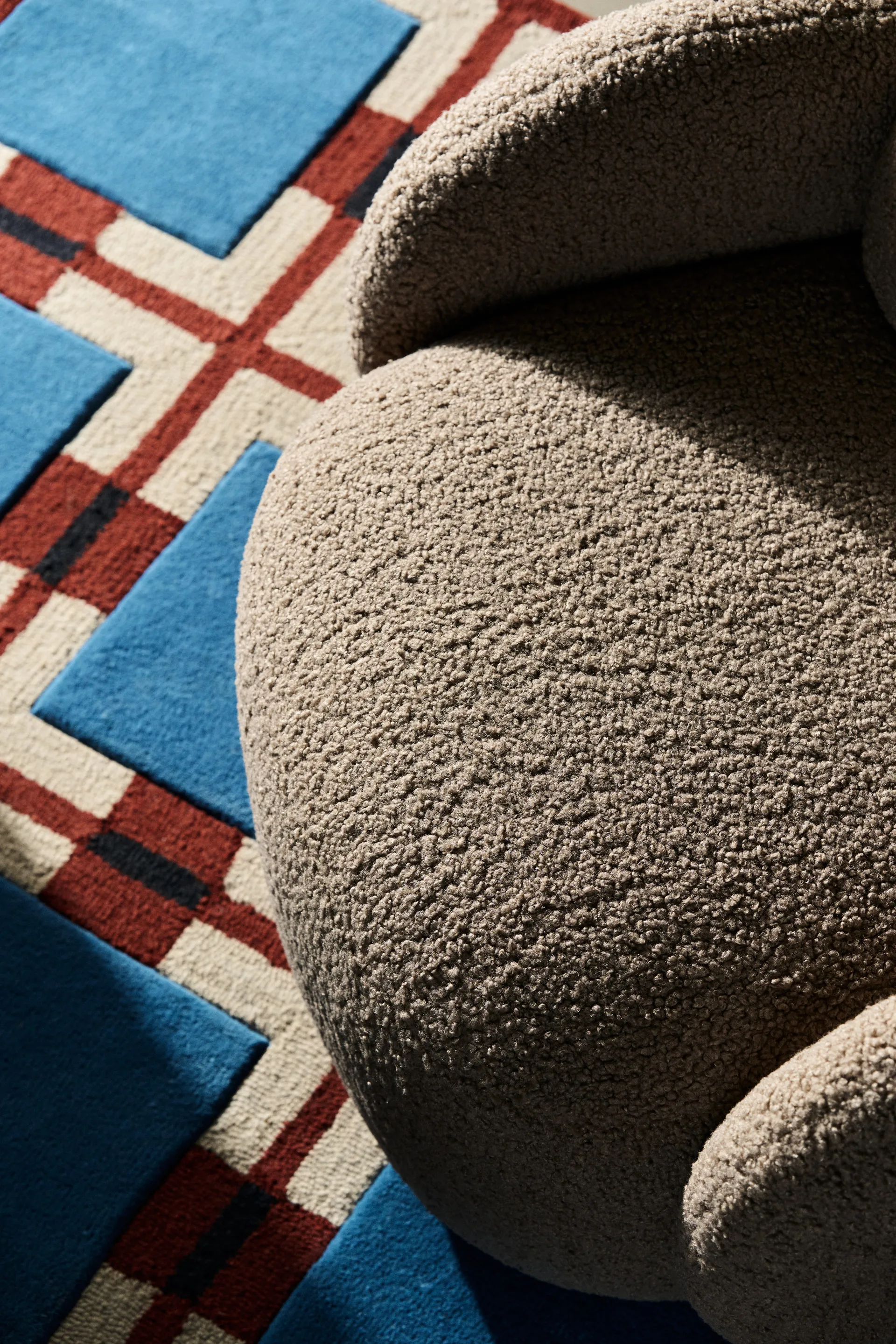 Poltrona Mo girevole, Glore brown 1898