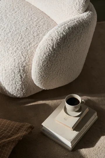 Poltrona Mo girevole - Glore White 1243 - 1898