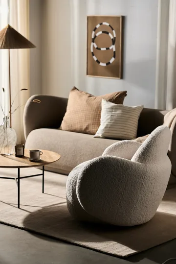 Poltrona Mo girevole - Glore White 1243 - 1898