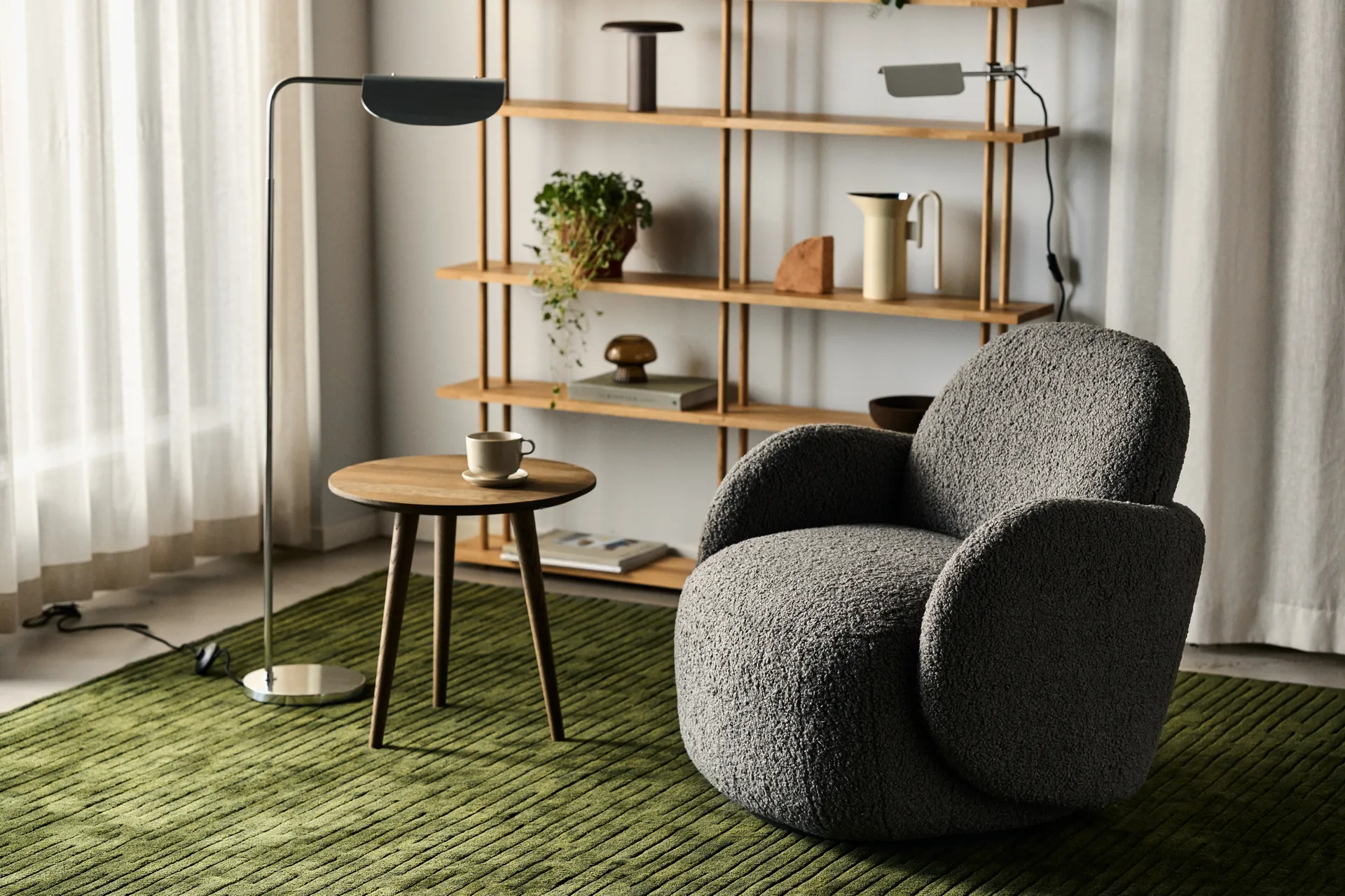 Poltrona Mo, Glore grey 1898