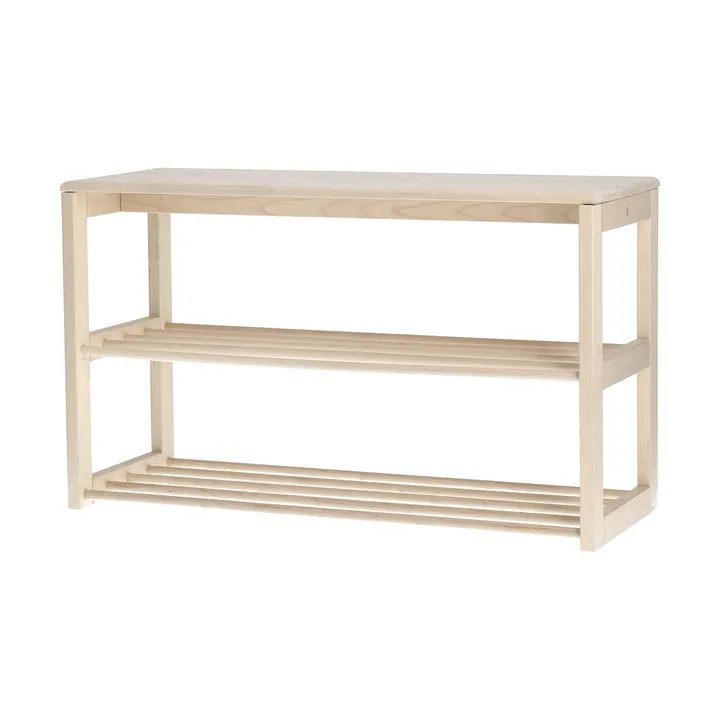 Ripiano portascarpe con seduta Bäckebo - Betulla, 80×48×30 cm - 1898