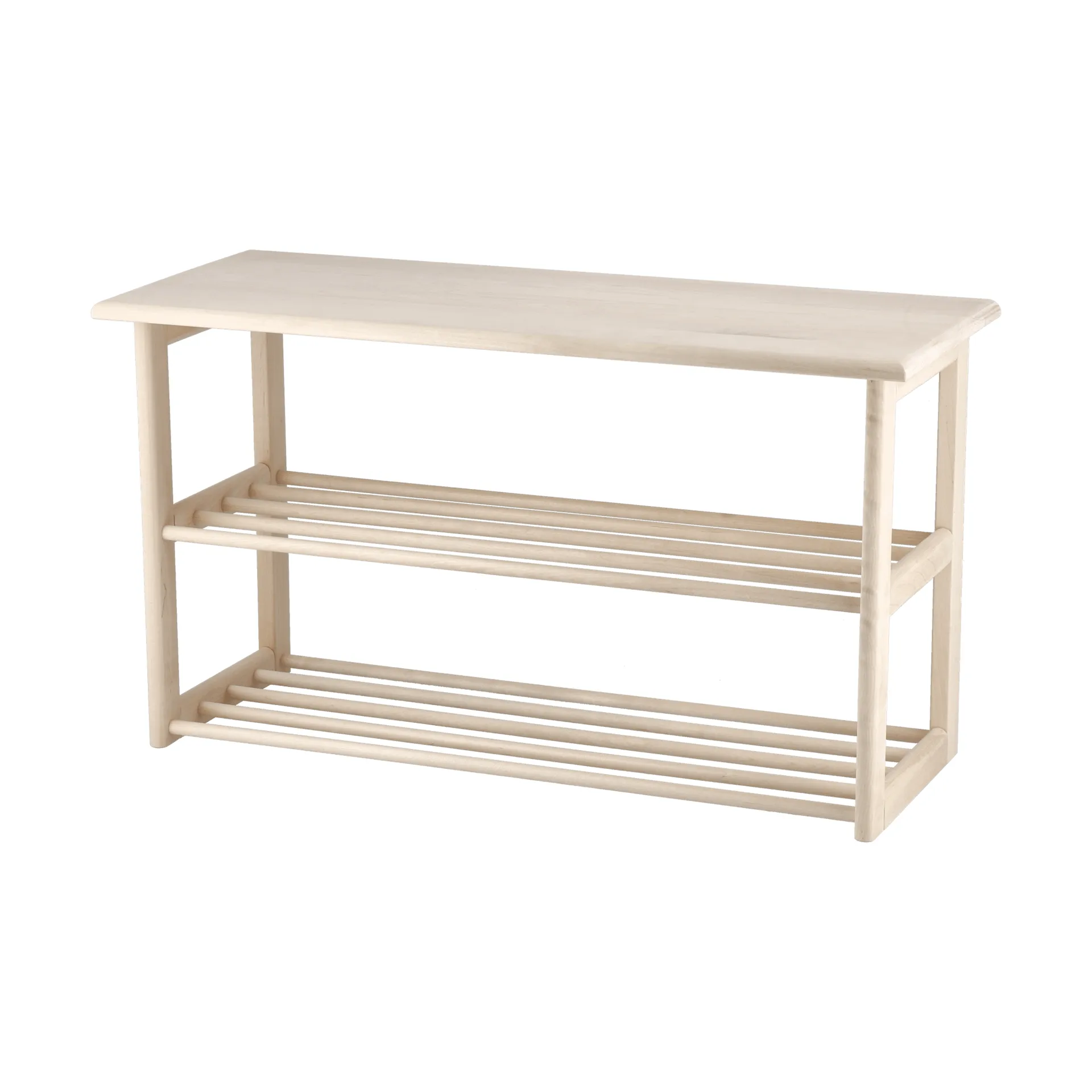 Ripiano portascarpe con seduta Bäckebo, Betulla, 80×48×30 cm 1898