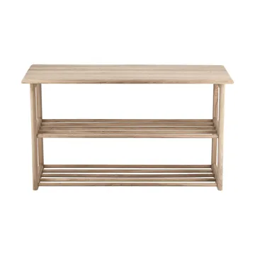 Ripiano portascarpe con seduta Bäckebo - Rovere, 80x48x30 cm - 1898