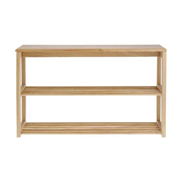 Ripiano portascarpe con seduta Bäckebo - Rovere, 80x48x30 cm - 1898