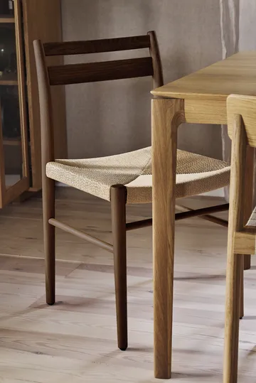 Rovere affumicato laccato-intrecciato naturale, confezione da 2 - 1898