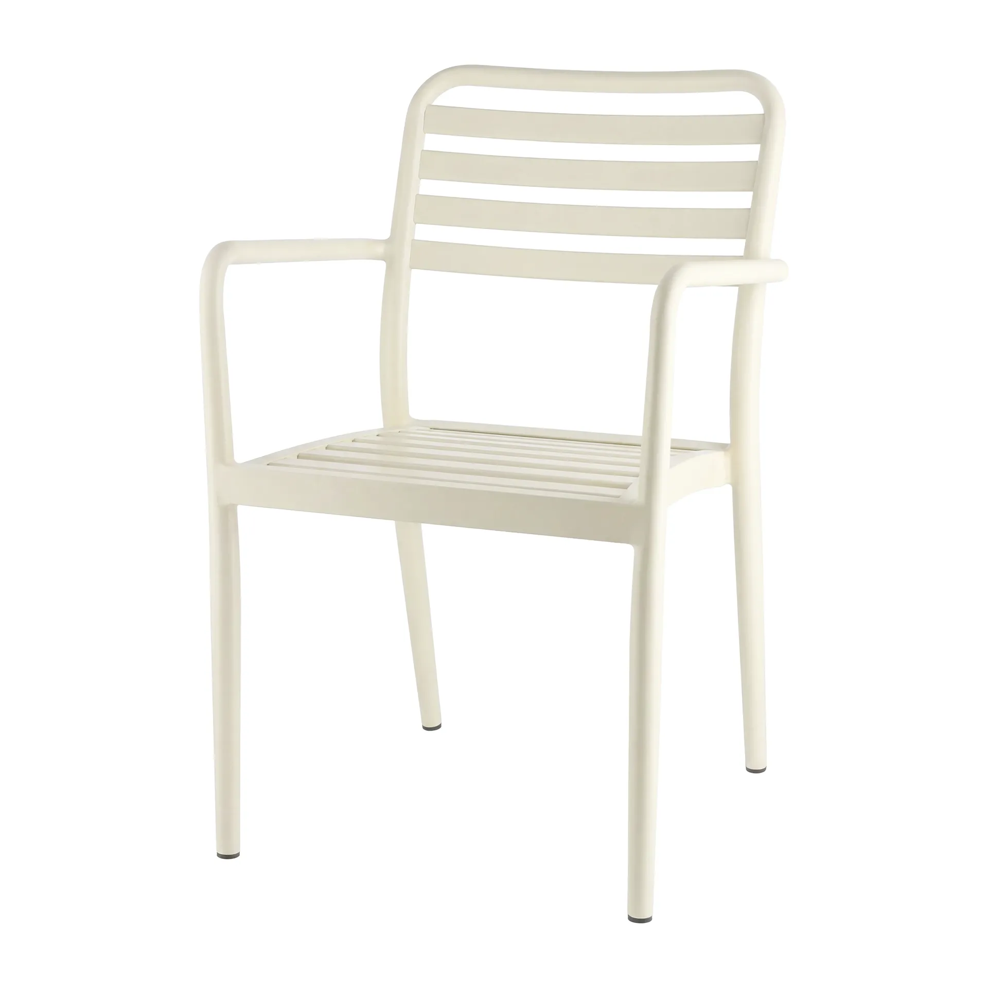Sedia con braccioli Messina, Off white 1898