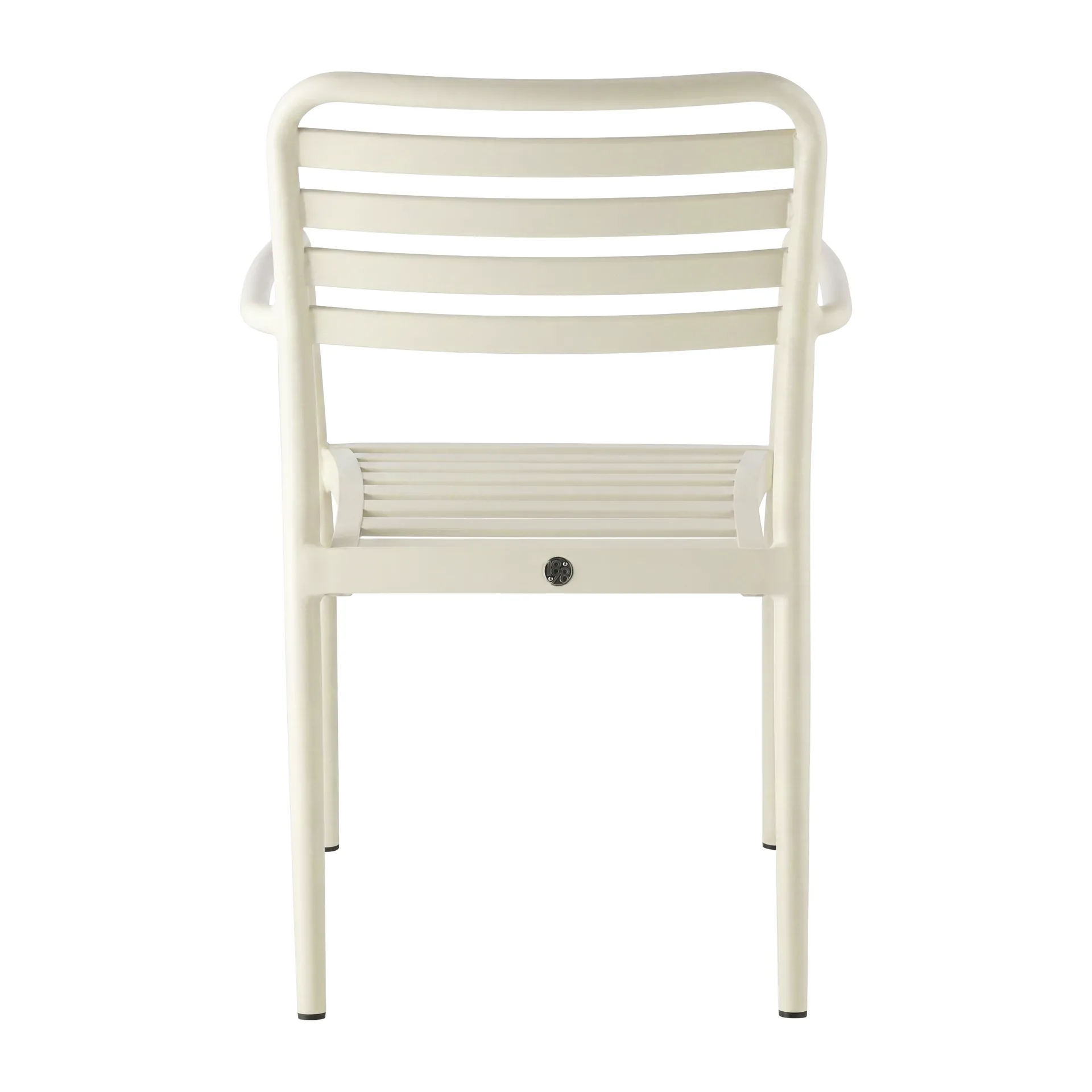 Sedia con braccioli Messina, Off white 1898