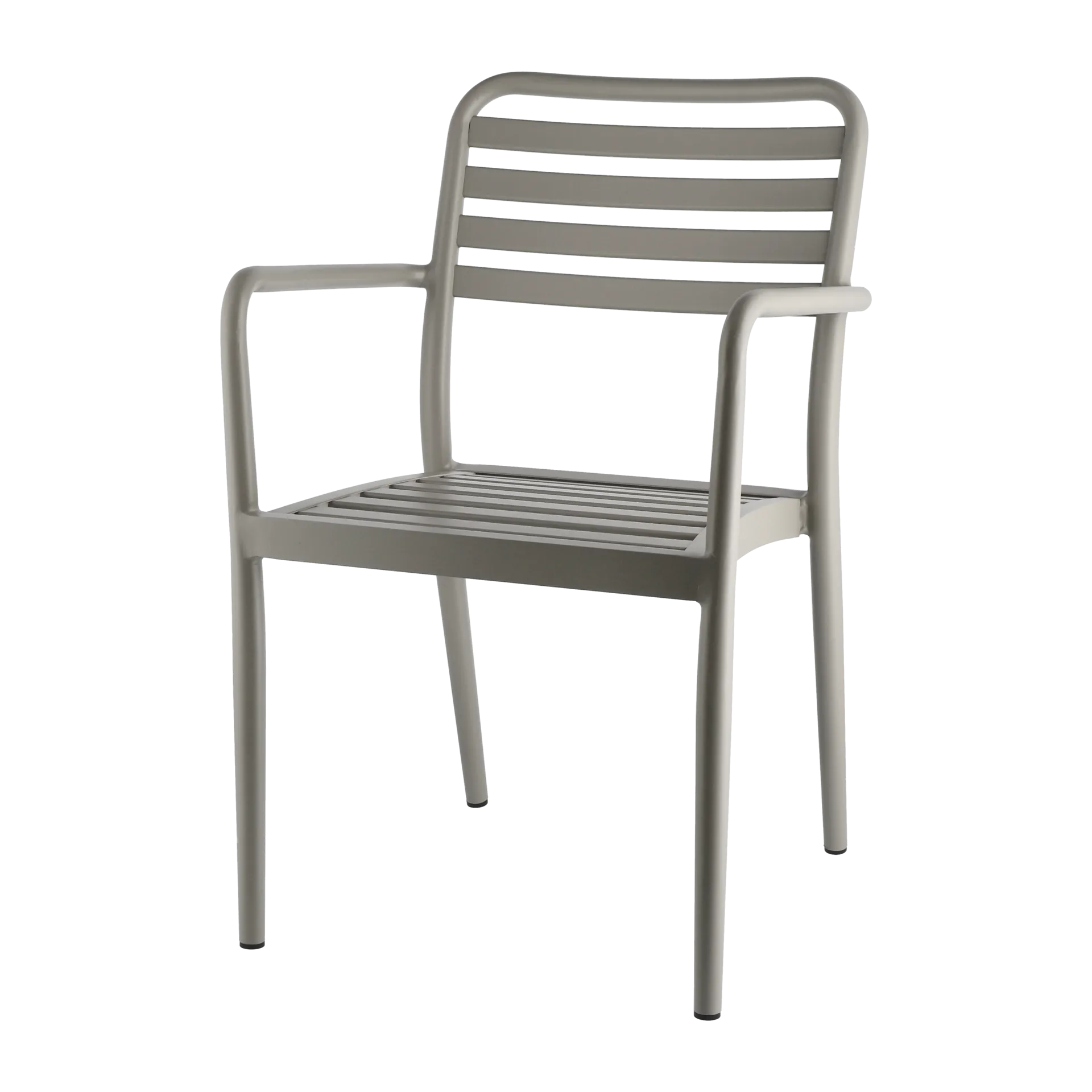 Sedia con braccioli Messina, Taupe 1898