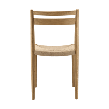 Sedia da pranzo Fridhem - Papercord-laquered oak - 1898