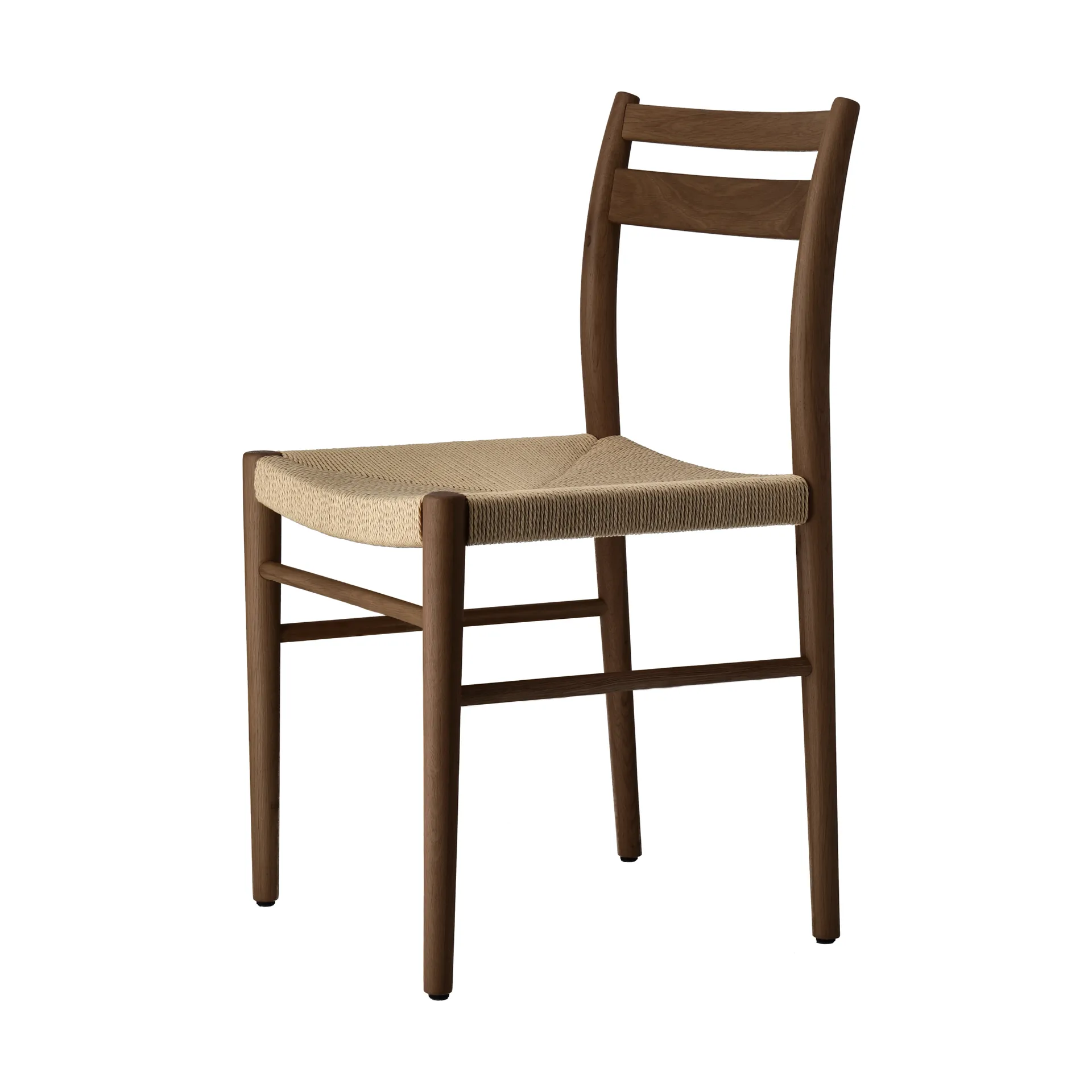 Sedia da pranzo Fridhem, Rovere affumicato laccato-intrecciato naturale 1898