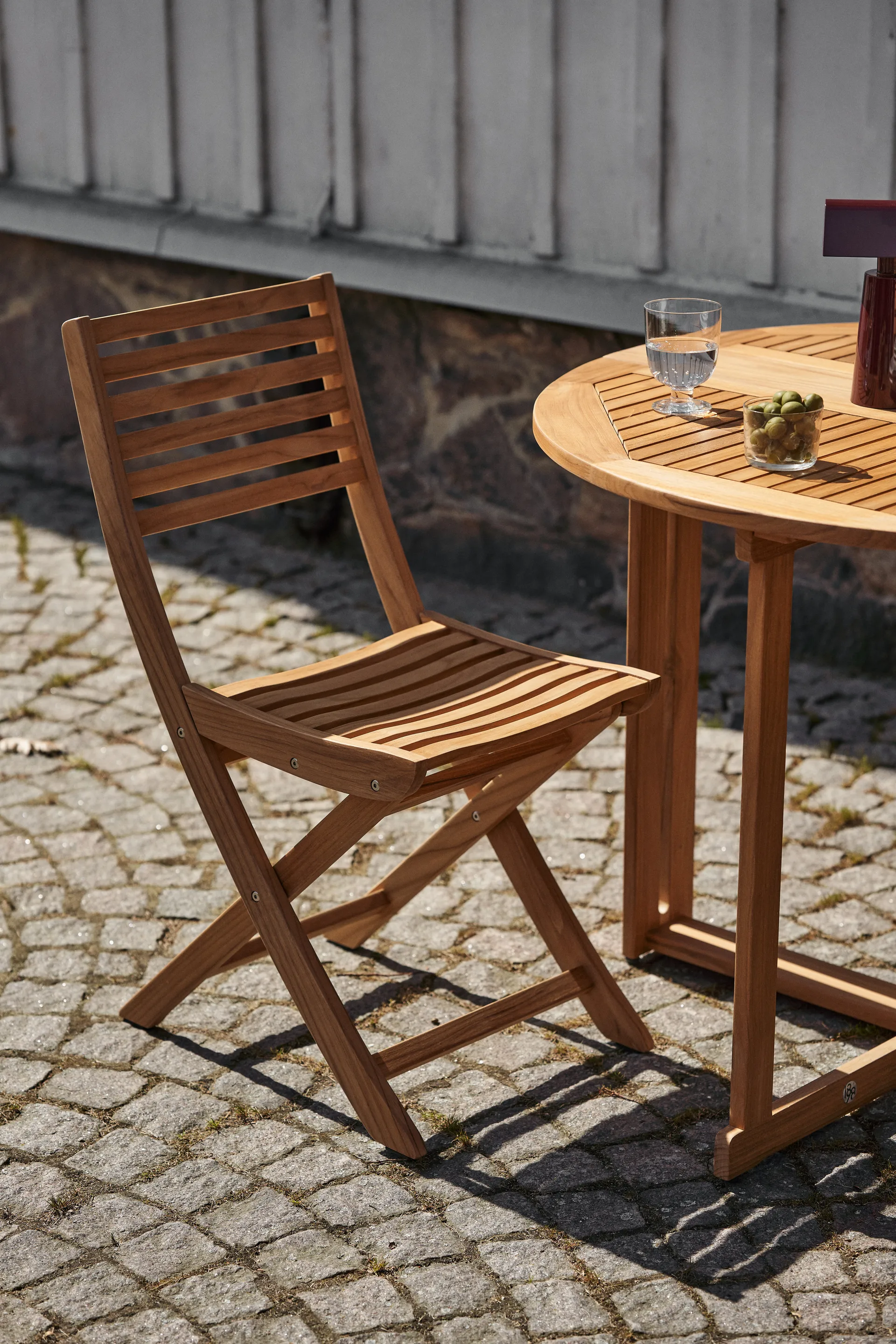 Sedia pieghevole Aneboda, Teak 1898