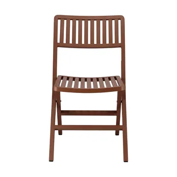 Sedia pieghevole Verona - Rosso bruciato - 1898