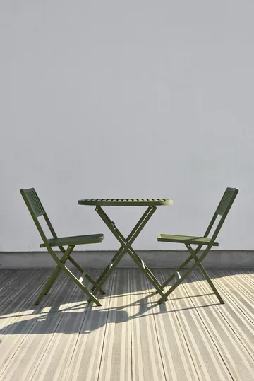 Sedia pieghevole Verona - Verde moss - 1898