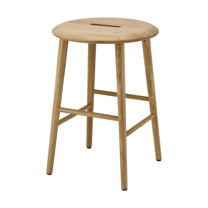 Sgabello Norrabo 45 cm - Rovere laccato naturale - 1898