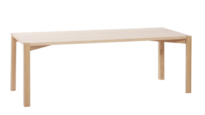 Tavolino Anton 50x125 cm, bianco, rovere pigmentato  1898