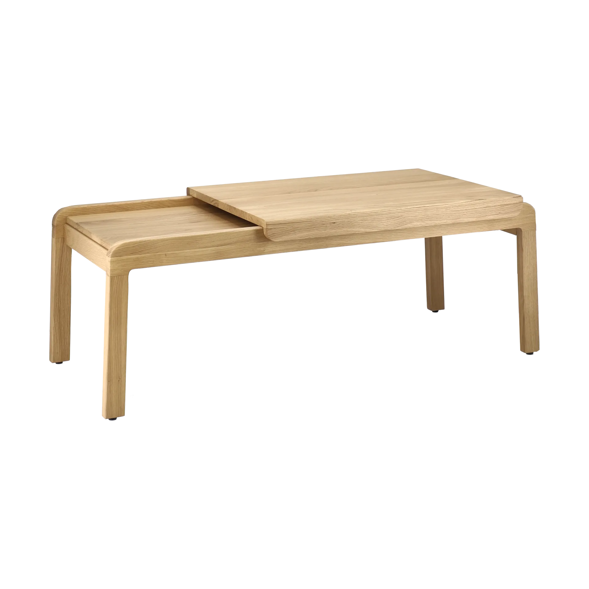 Tavolino Knutskog 115x52x41 cm, Rovere laccato naturale 1898