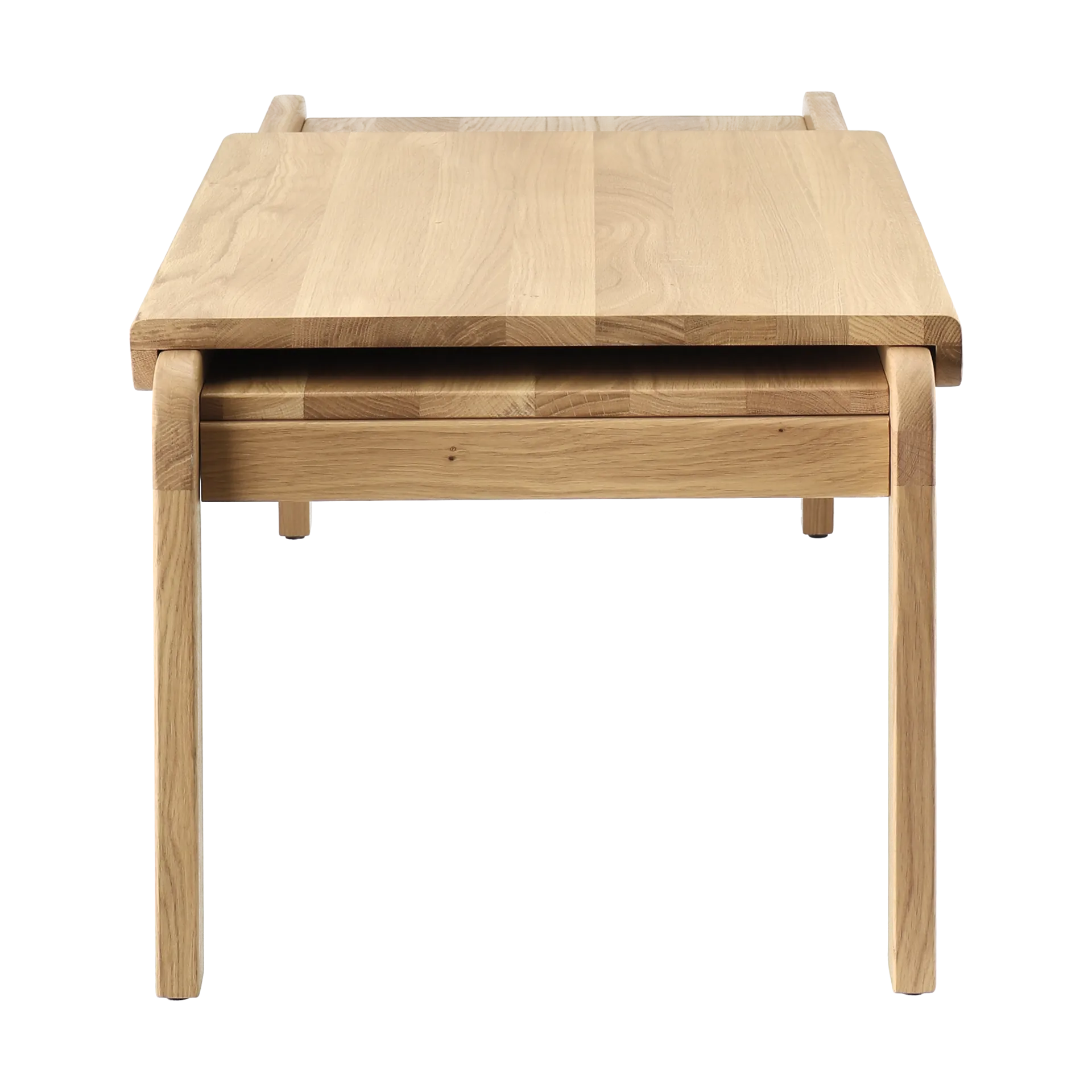Tavolino Knutskog 115x52x41 cm, Rovere laccato naturale 1898