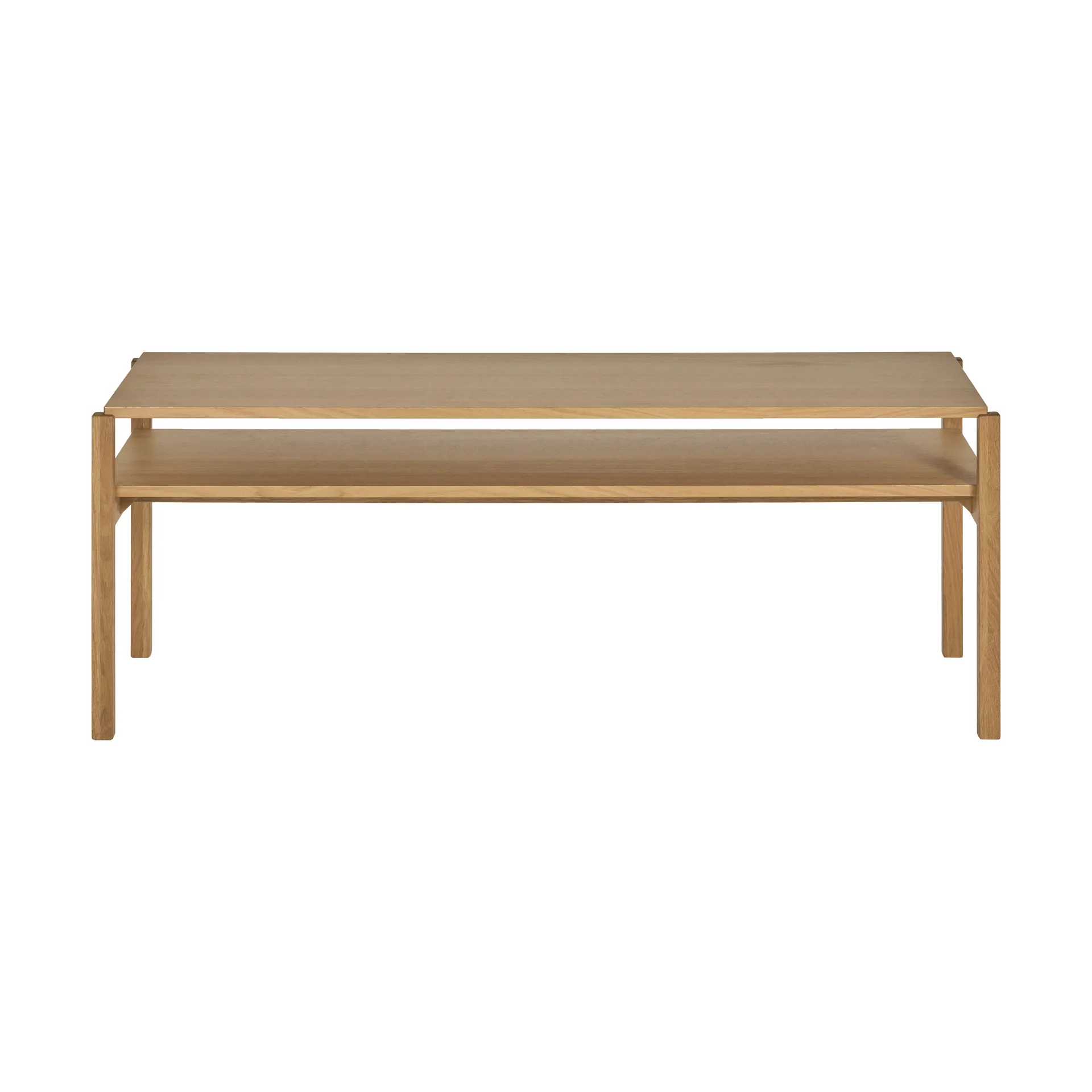 Tavolino Lid, Rovere pigmentato bianco, 125x50 cm 1898