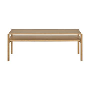 Tavolino Lid - Rovere pigmentato bianco, 125x50 cm - 1898