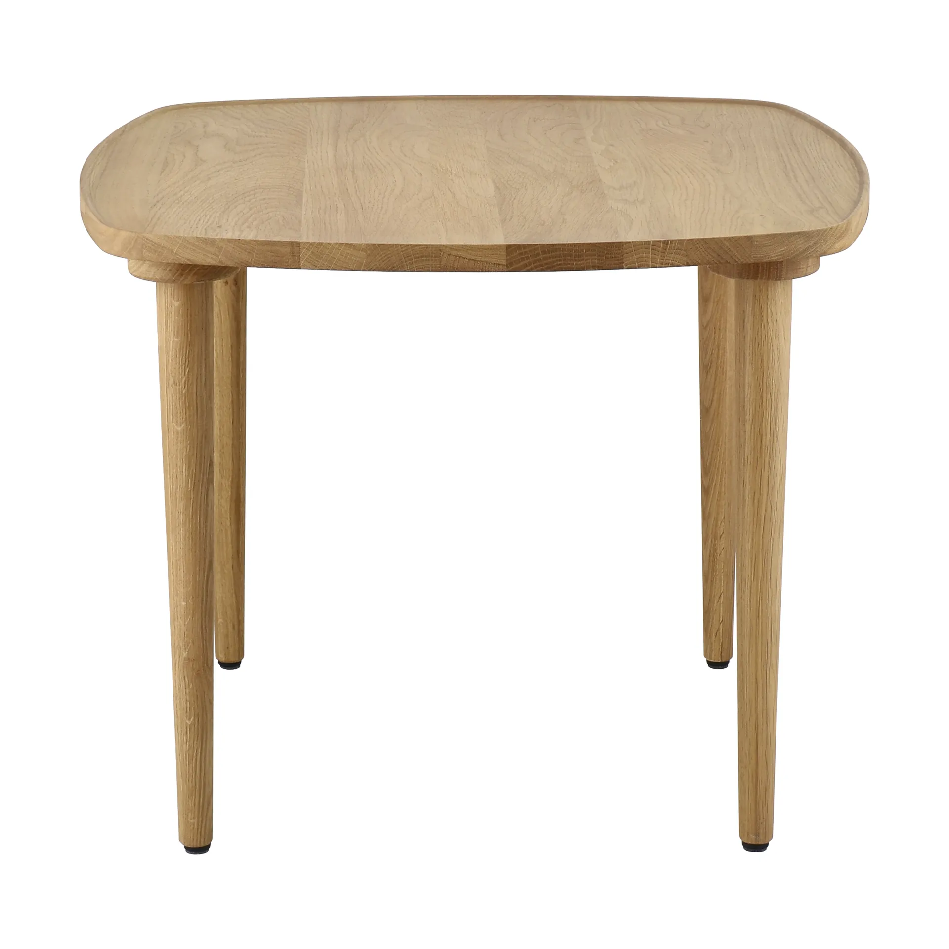 Tavolino Nyhem 59x59x47 cm, Rovere laccato naturale 1898