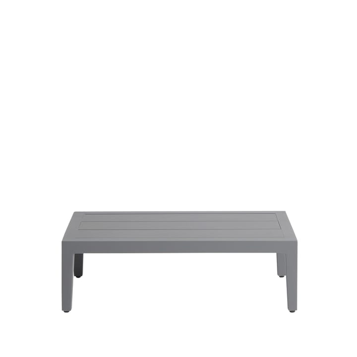 Tavolino Santander 75x43x24 cm - Alluminio grigio - 1898