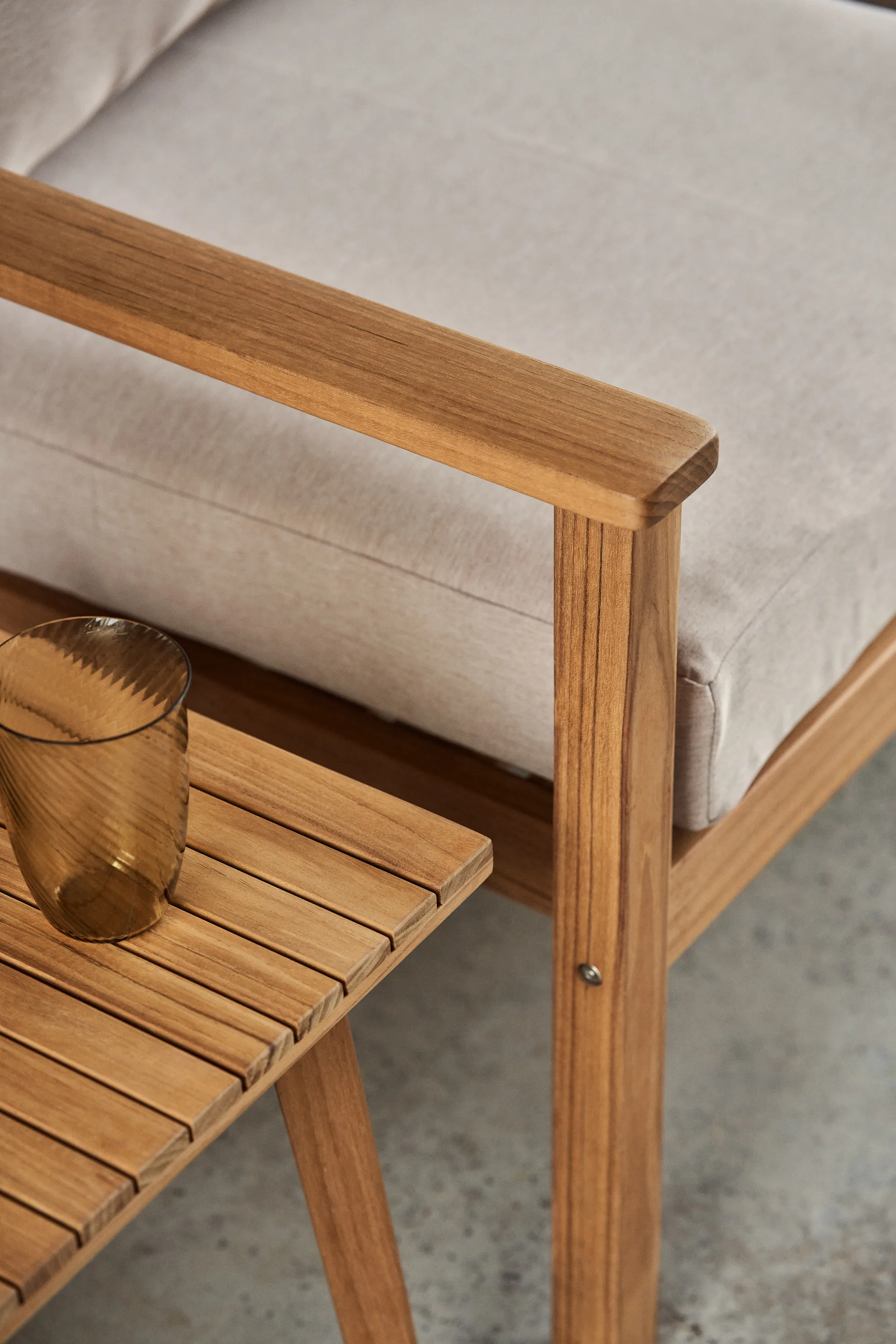 Tavolino teak Sköndal, 35x35x40 cm 1898