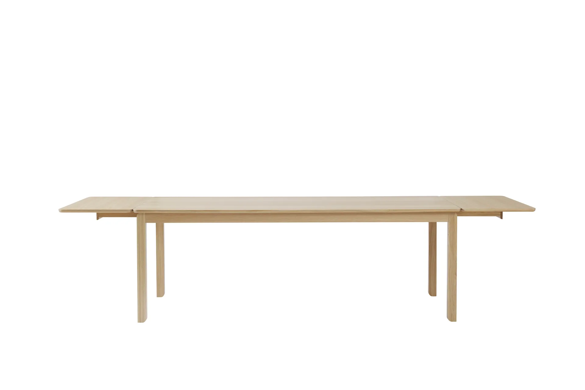 Tavolo da pranzo Alfred, Rovere tinto bianco, 90x220 cm 1898