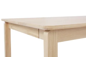 Tavolo da pranzo Alfred - Rovere tinto bianco, 90x220 cm - 1898