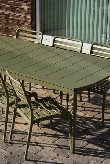 Tavolo da pranzo allungabile Marsala - Verde muschio, 208-288 cm - 1898