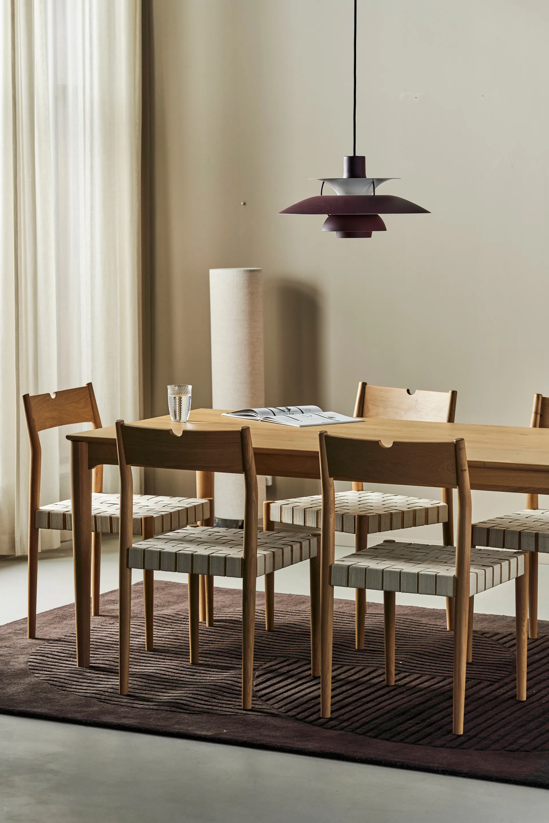 Tavolo da pranzo Ekåsen 90x180 cm, Laquered oak 1898