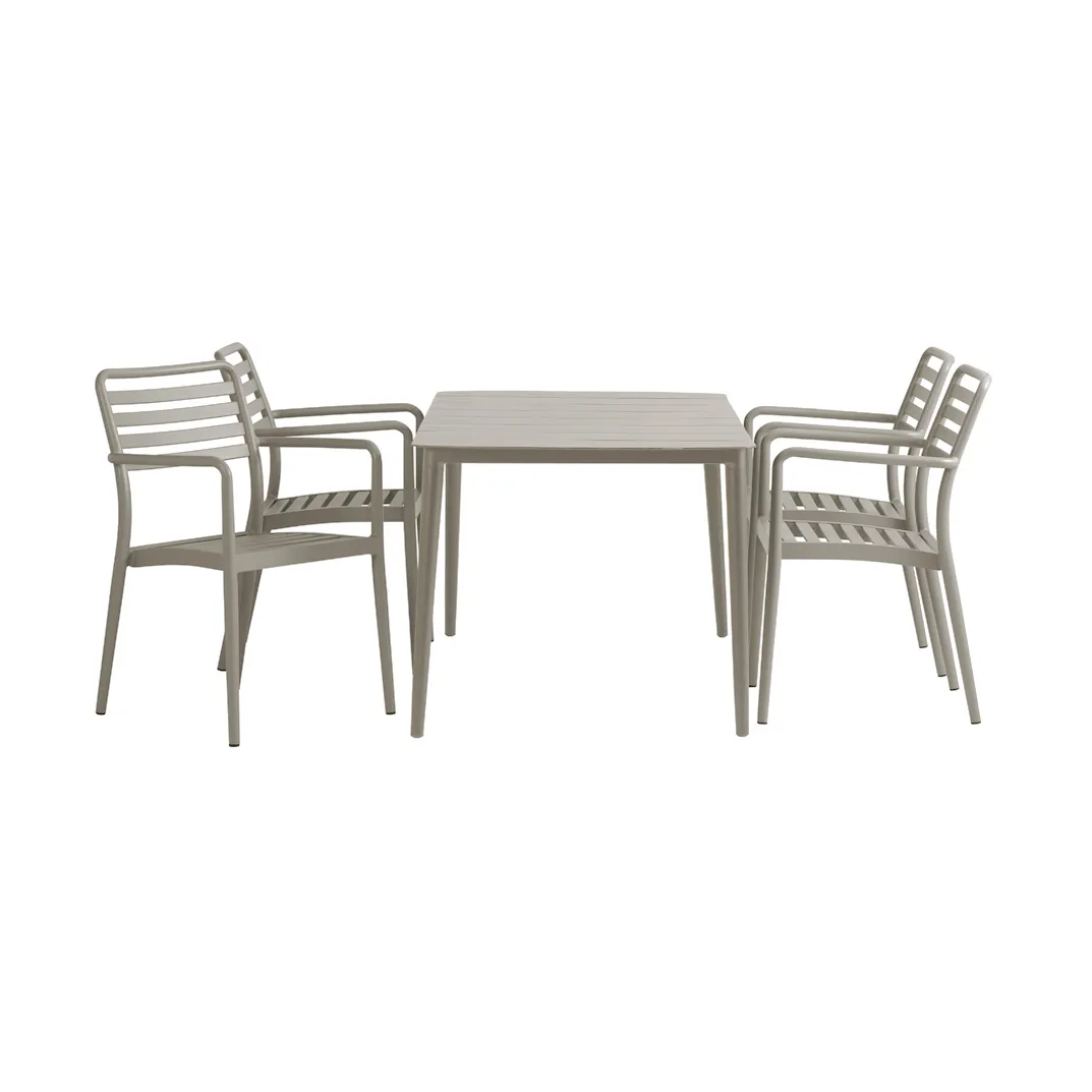 Tavolo da pranzo Marsala, Anthracite, 152x90 cm 1898