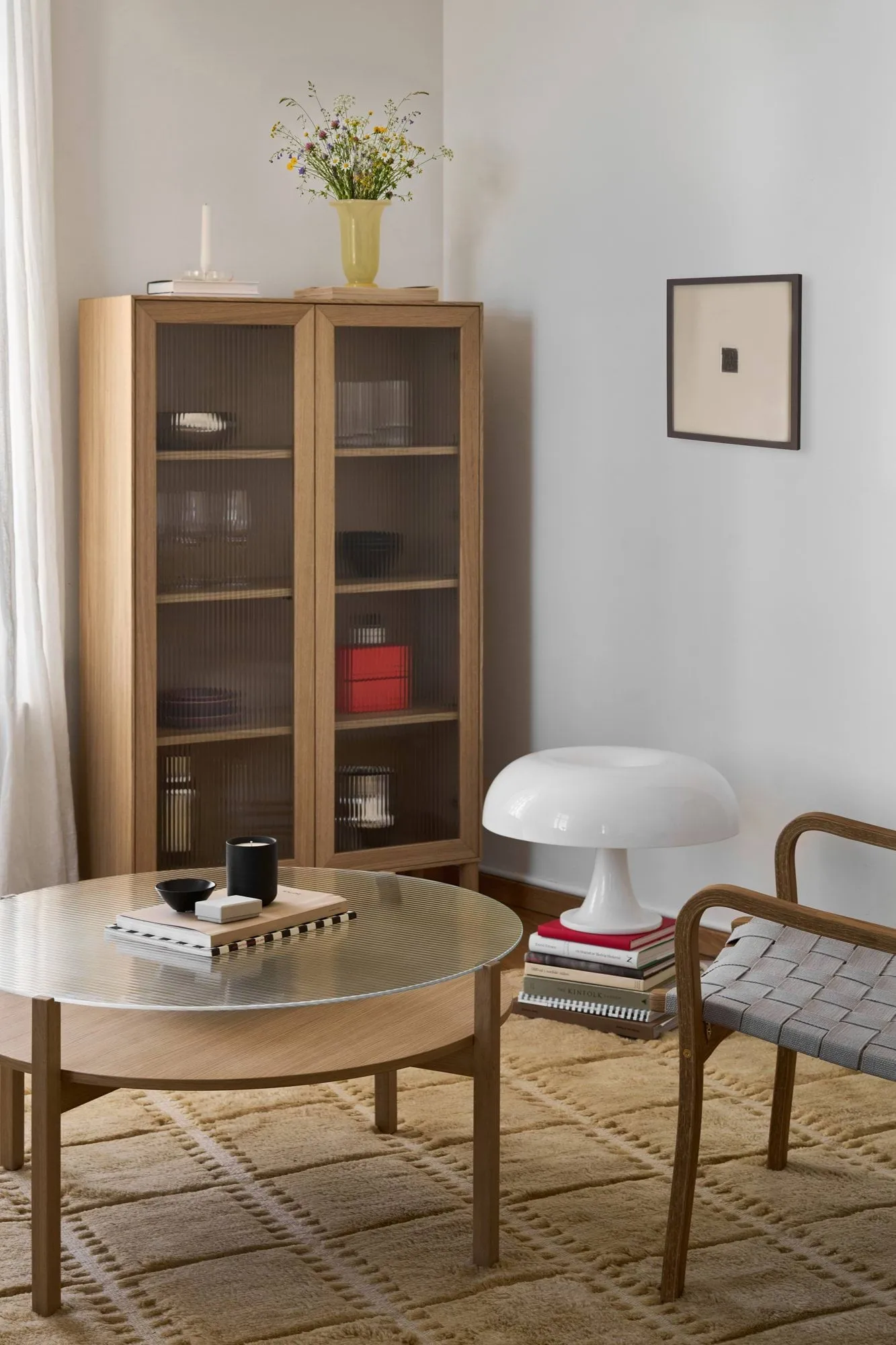Vetrina Lid, Rovere pigmentato bianco 1898